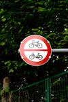 Jalgrattaga liiklemise keelumärk